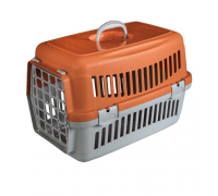 Переноска для котів та собак Animall сіро-помаранчева CNR-102 (48,5х32..