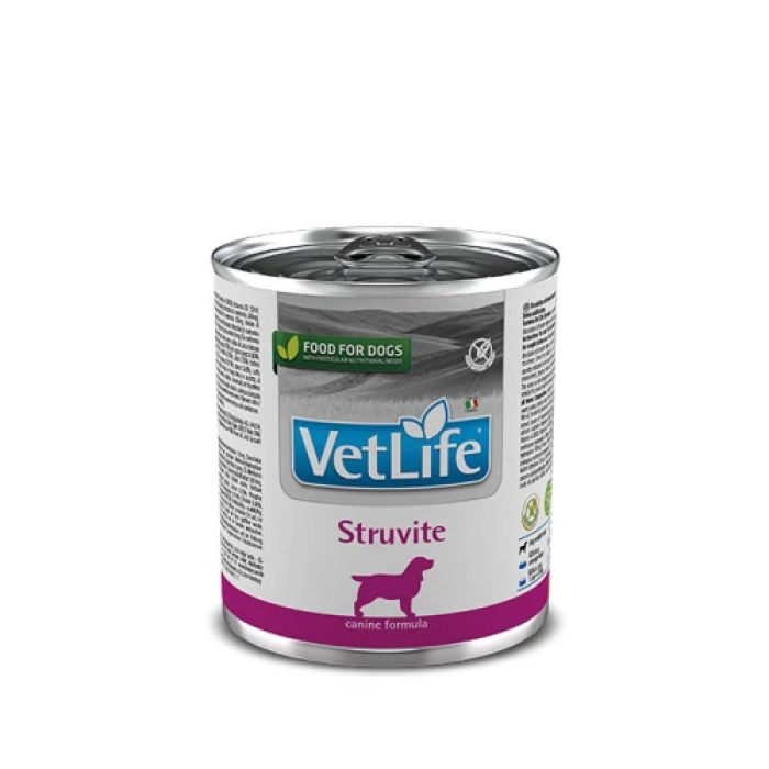 Вологий лікувальний корм Farmina Vet Life Struvite для собак, для скорочення рецидивів утворення струвітних каменів, 300 г