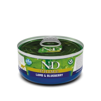 Влажный корм Farmina N&D Grain Free Prime Lamb Adult для кошек, беззерновой, с ягненком и черникой (102062) 70 г