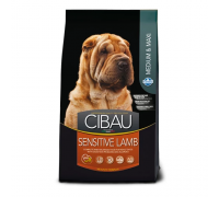 Сухой корм Farmina Cibau Sensitive Adult для средних и больших собак с..