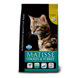 Сухой корм Farmina Matisse Adult Chicken & Turkey для взрослых кошек, ..