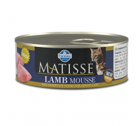Вологий корм Farmina Matisse Cat Mousse Lamb для дорослих котів, з ягн..