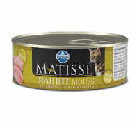 Влажный корм Farmina Matisse Cat Mousse Rabbit для взрослых кошек, с к..
