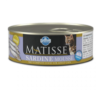 Влажный корм Farmina Matisse Cat Mousse Sardine для взрослых кошек, с ..