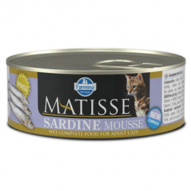 Влажный корм Farmina Matisse Cat Mousse Sardine для взрослых кошек, с ..
