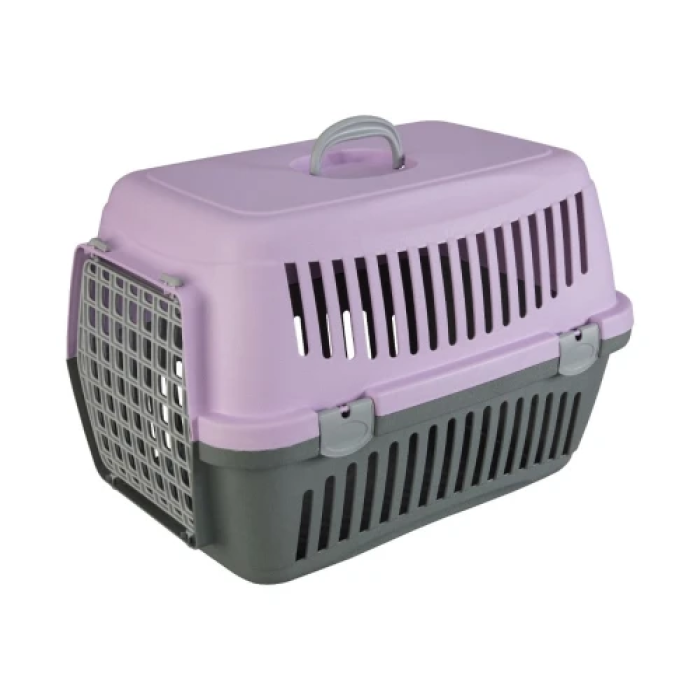 Переноска для котів та собак Animall сіро-фіолетовий CNR-134 (58х42х42)