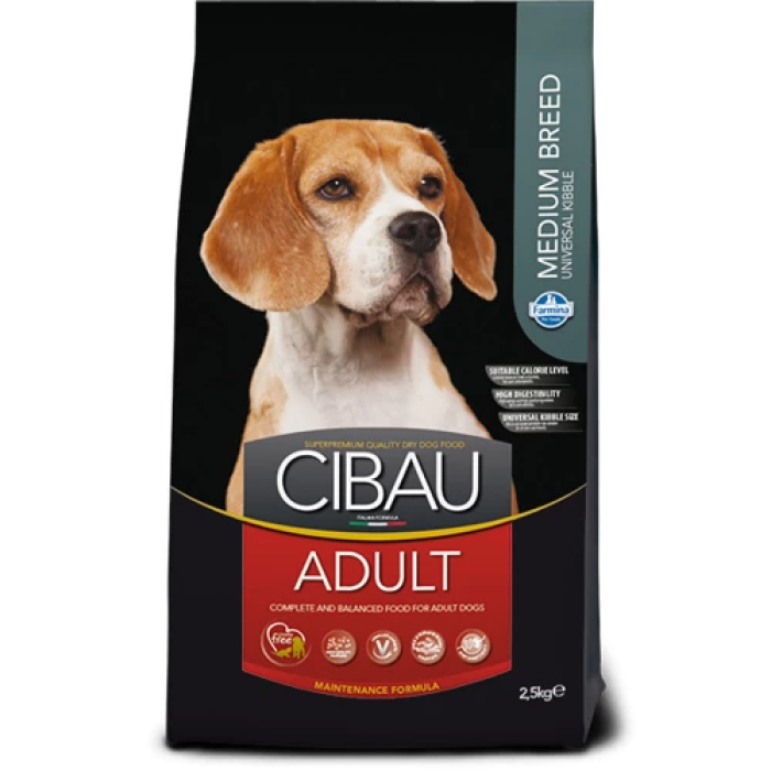 Сухий корм Farmina Cibau Adult Medium для дорослих собак середніх порід, з куркою, 12 кг