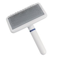 DoggyMan Slicker Brush ДОГГІМЕН ПРОФЕСІЙНИЙ СЛІКЕР ПУХОДЕРКА для собак і котів , M  155 мм 