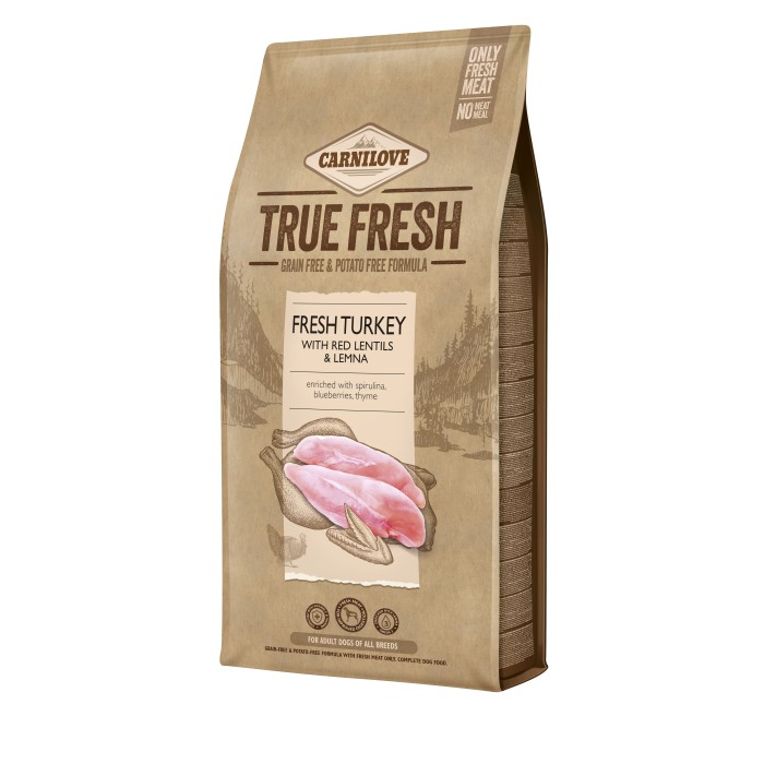 Сухий корм Carnilove True Fresh TURKEY, для дорослих собак, з індичкою, 11,4 кг