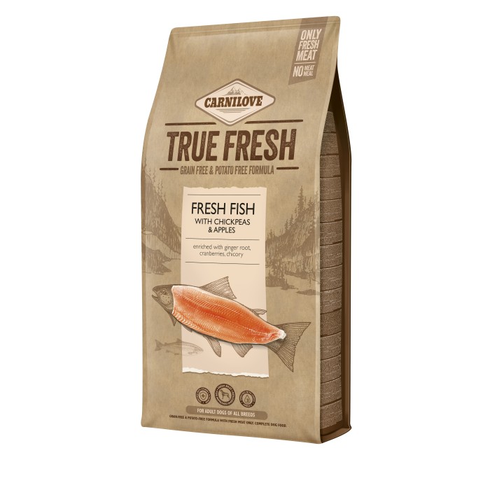 Сухой корм Carnilove True Fresh FISH, для взрослых собак, с рыбой, 11,4 кг