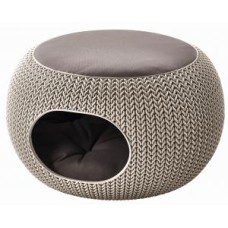 Лежак Curver Pet Life "KHIT", закрытый, 56,7*56,7*32,9 см