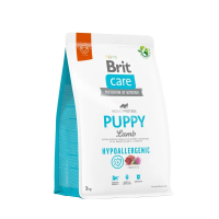 Сухой корм для щенков всех пород Brit Care Dog Hypoallergenic Puppy | (ягненок) 3 кг