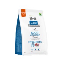 Корм для собак больших пород Brit Care Dog Hypoallergenic Adult Large Breed гипоаллергенный с ягненком, 3 кг