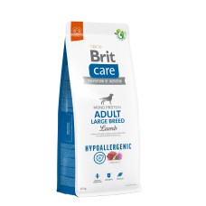 Корм для собак больших пород Brit Care Dog Hypoallergenic Adult Large Breed гипоаллергенный с ягненком, 12 кг