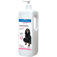 Шампунь LABORATOIRE FRANCODEX DARK COAT SHAMPOO DOG, для собак с черной шерстью, 1л