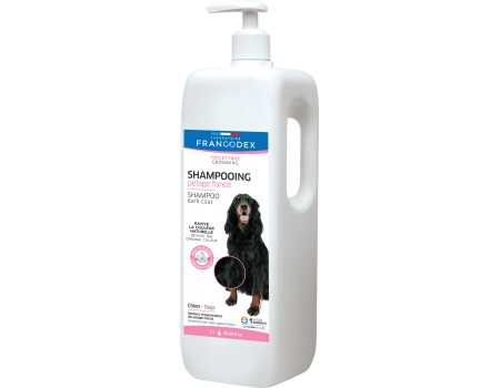 Шампунь LABORATOIRE FRANCODEX DARK COAT SHAMPOO DOG, для собак із чорною шерстю, 1л