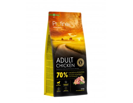 Сухий корм Profine Adult Chicken для дорослих собак всіх порід, з куркою та картоплею, 12 кг