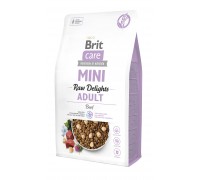 Корм сухой для собак малых пород Brit Care Mini Raw Delights Beef говя..
