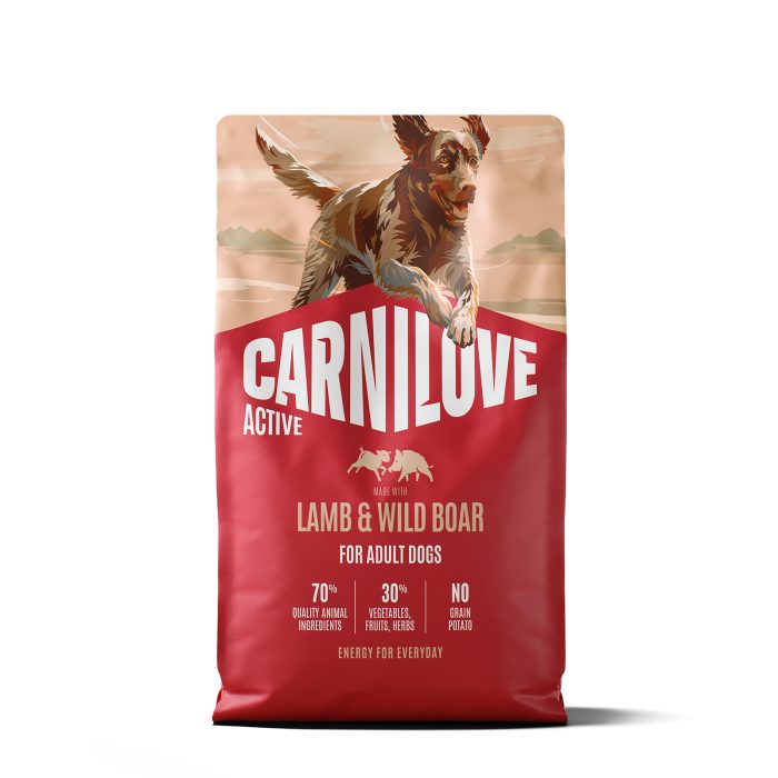 Корм сухий Carnilove Active Lamb & Wild Boar для собак ягня і дикий кабан 4 кг