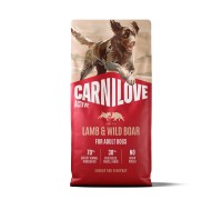 Корм сухой Carnilove Active Lamb & Wild Boar для собак ягненок и дикий..