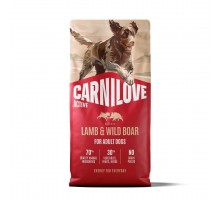 Корм сухой Carnilove Active Lamb & Wild Boar для собак ягненок и дикий..