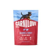 Корм сухой Carnilove Active Salmon & Turkey Small Breed для собак мелких пород лосось и индейка 1,5 кг