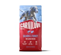 Корм сухий Carnilove Active Salmon & Turkey Large Breed для cобак вели..