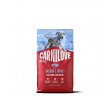 Корм сухой Carnilove Active Salmon & Turkey Junior Large Breed для мол..