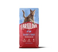 Корм сухой Carnilove Active Salmon & Turkey Sterilised для стерилизова..
