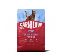 Корм сухой Carnilove Active Salmon & Turkey для кошек лосось и индейка..