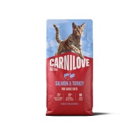 Корм сухой Carnilove Active Salmon & Turkey для кошек лосось и индейка..