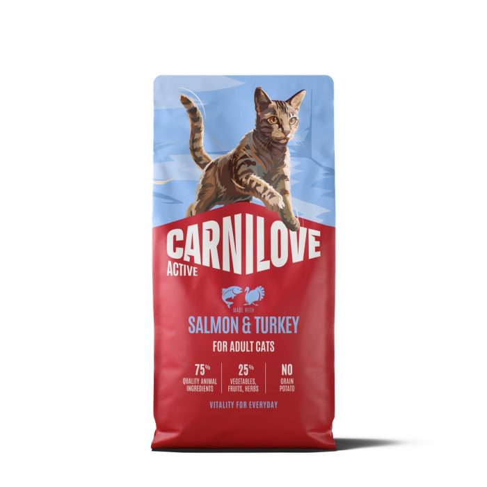 Корм сухий Carnilove Active Salmon & Turkey для котів лосось та індичка 6 кг