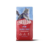 Корм сухой Carnilove Active Salmon & Turkey Large Breed для кошек круп..