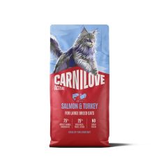 Корм сухий Carnilove Active Salmon & Turkey Large Breed для котів великих порід лосось та індичка 6 