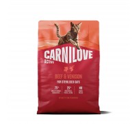 Корм сухий Carnilove Active Beef & Venison Sterilised для стерилізован..