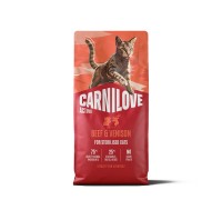 Корм сухой Carnilove Active Beef & Venison Sterilised для стерилизован..