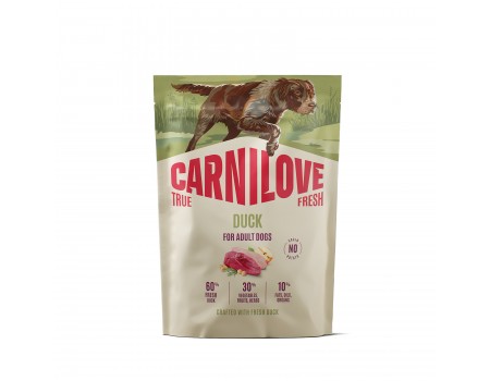 Корм сухий Carnilove True Fresh Duck для cобак качка 1,5 кг