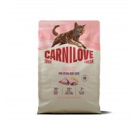 Корм сухой Carnilove True Fresh Turkey Sterilised для стерилизованных ..