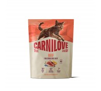 Корм сухий Carnilove True Fresh Beef Sterilised для стерилізованих кот..