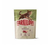 Корм сухий Carnilove True Fresh Duck Sterilised для стерилізованих кот..