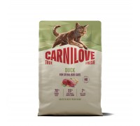 Корм сухий Carnilove True Fresh Duck Sterilised для стерилізованих кот..
