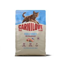 Сухой корм Carnilove True Fresh Fish & Turkey Sterilised для стерилизованных кошек рыба и индейка 2 кг