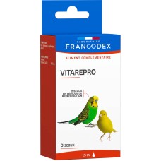 Пищевая добавка для птиц LABORATOIRE FRANCODEX VITAREPRO, для подготовки к репродуктивной деятельности, 15 мл