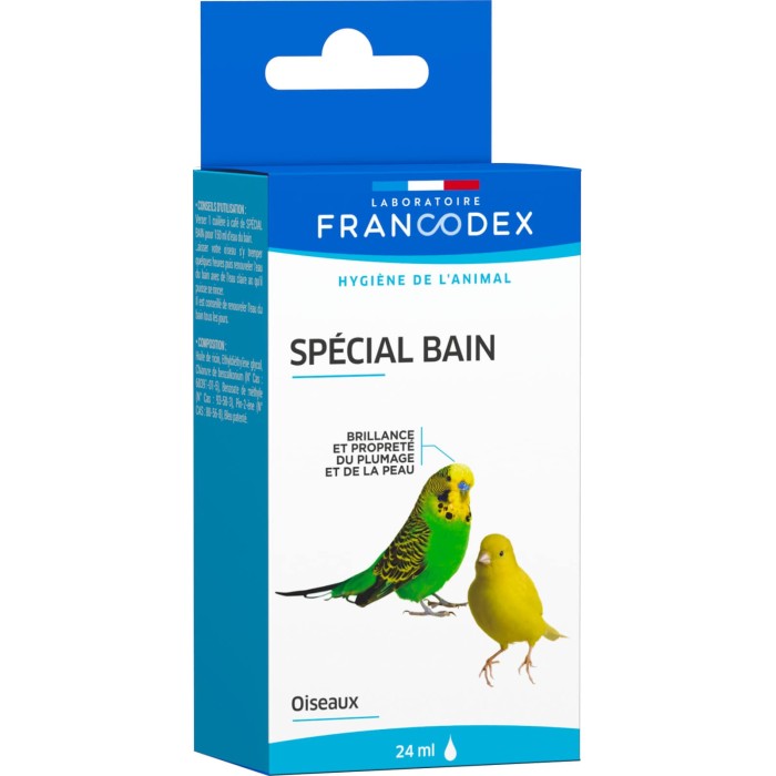 Засіб для купання птахів LABORATOIRE FRANCODEX SPECIAL BAIN, для ванн 24 мл