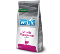 Сухий дієтичний корм Farmina Vet Life Management Struvite для кішок, л..
