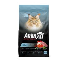 Полнорационный сухой корм Animall, для кошек, с лососем, белой рыбой и..