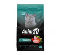 Полнорационный сухой корм Animall, для стерилизованных кошек с курицей..