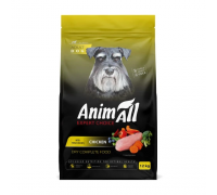 Полнорационный сухой корм Animall, для собак со свежей курицей, 12 кг..