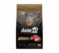 Полнорационный сухой корм Animall, для собак больших пород со свежей и..