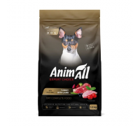 Полнорационный сухой корм Animall, для собак малых пород со свежей инд..